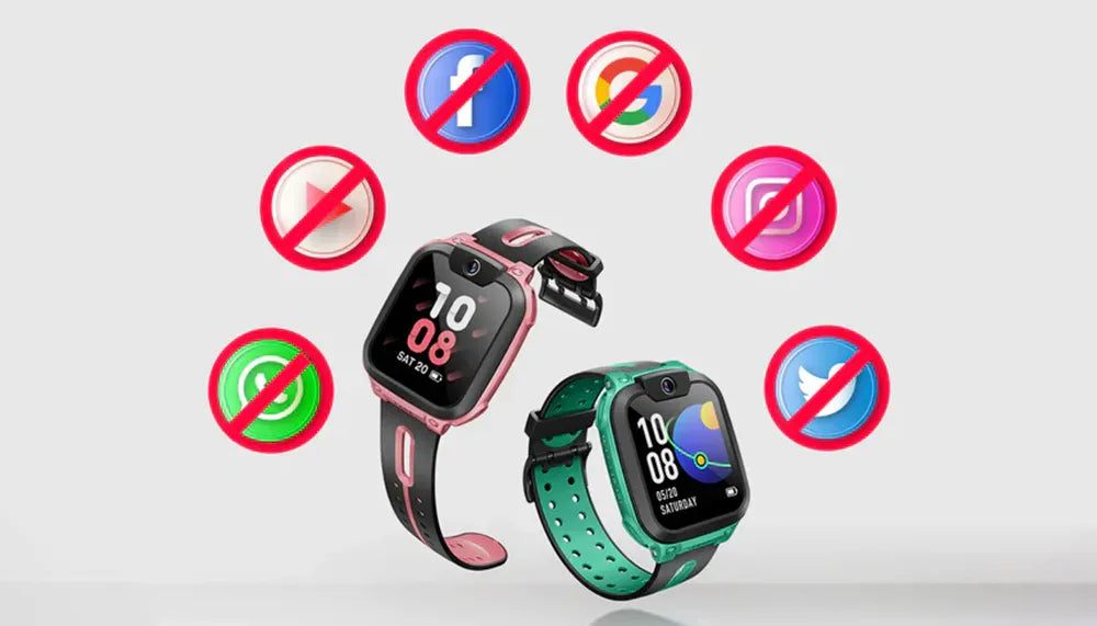 The imoo Watch Phone prevents kids from accessing unwanted internet content