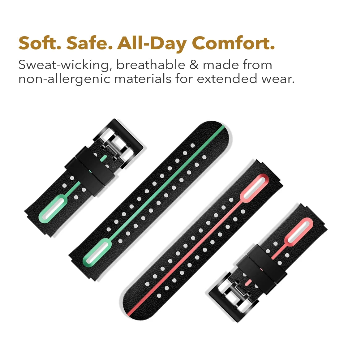 watch straps that promise all day comfort - imoo Z1 watch straps