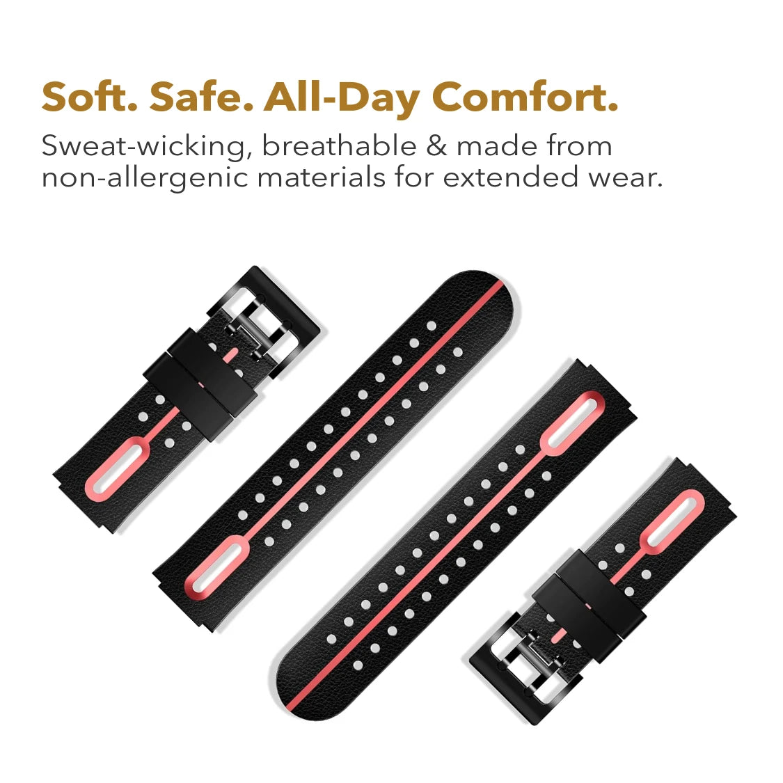 no itching no sweating straps that keep your child comfortable - imoo z1 watch strap