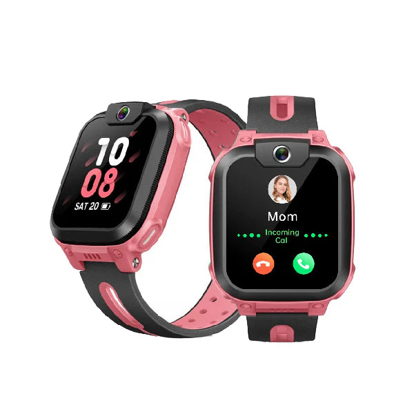 imoo Z1 kids smart watch in GrapeFruit Pink, offering a fun, stylish design with features tailored for children.