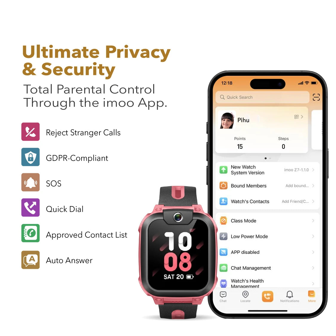 with imoo Z1 Child Security comes first