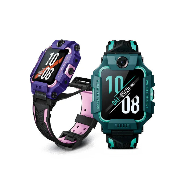 imoo Z6 smart watch for kids, water-resistant with Snapdragon CPU and durable design for active children.