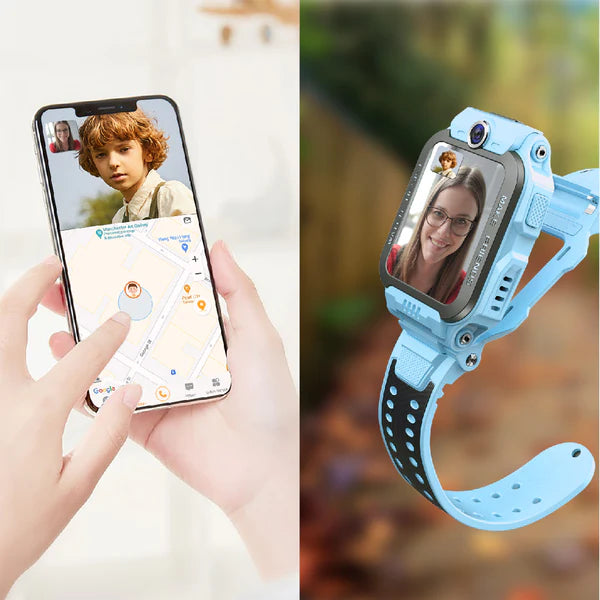 Know your child's whereabouts at all times with 2 way audio-video calling over 4G