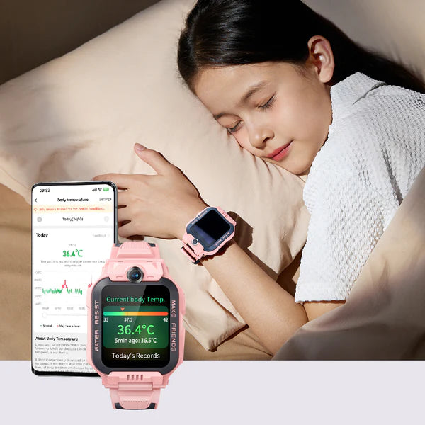 Monitor your child's temperature all day through