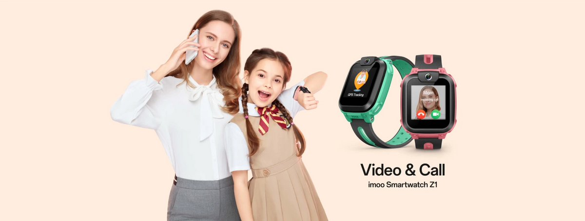 imoo Z1 - two way audio video calling over 4G