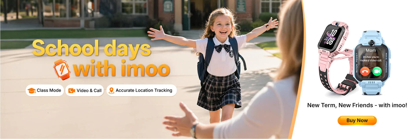 SCHOOL DAYS WITH IMOO SMARTWATCH ARE FUN