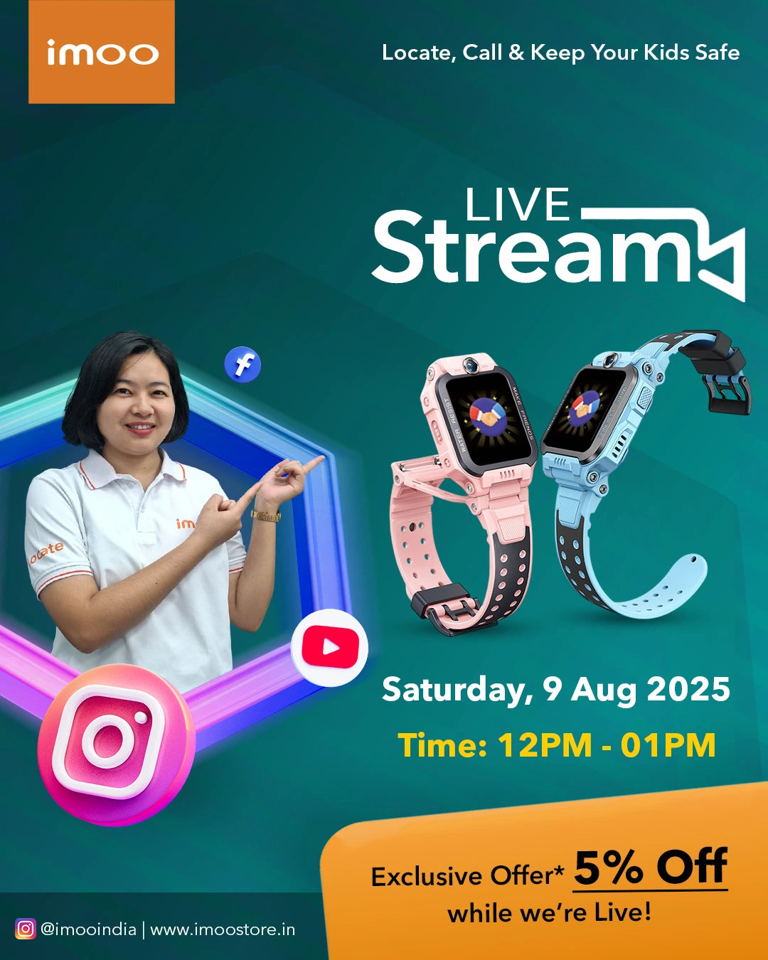 Join Us LIVE on 09 August 2025