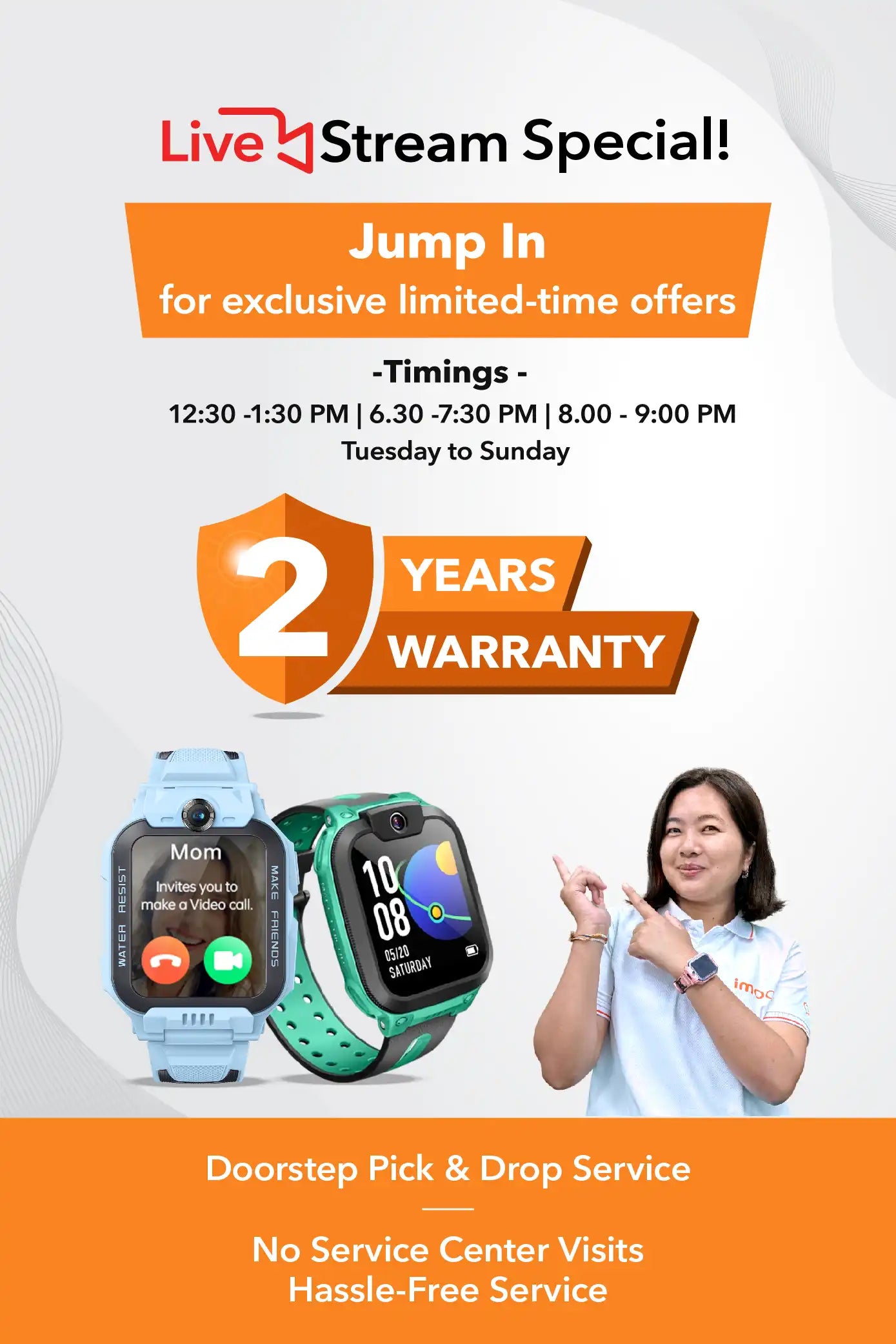 join the imoo Live stream