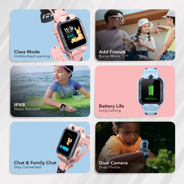 imoo Z7 smart phone watch, offering a sleek design with advanced features for easy communication and connectivity.