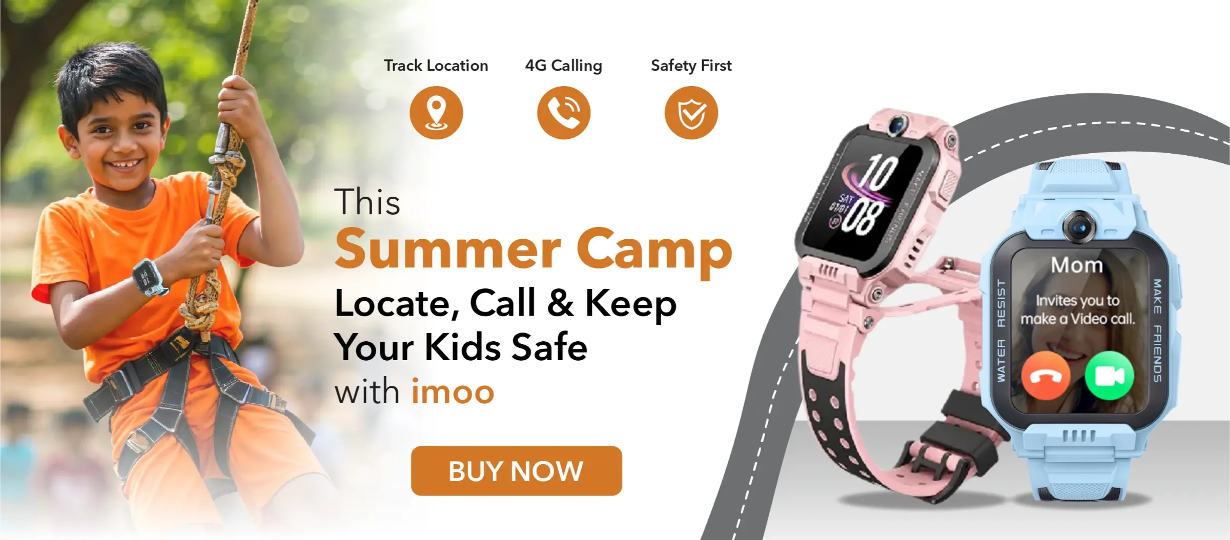 imoo smart watch  your companion for summer camps